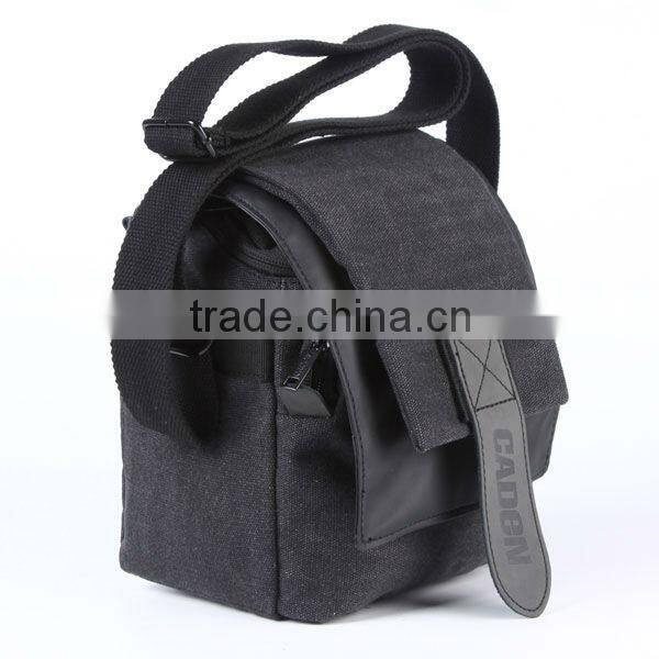 Caden Waterproof Canvas Dslr Camera Mini Shoulder bag