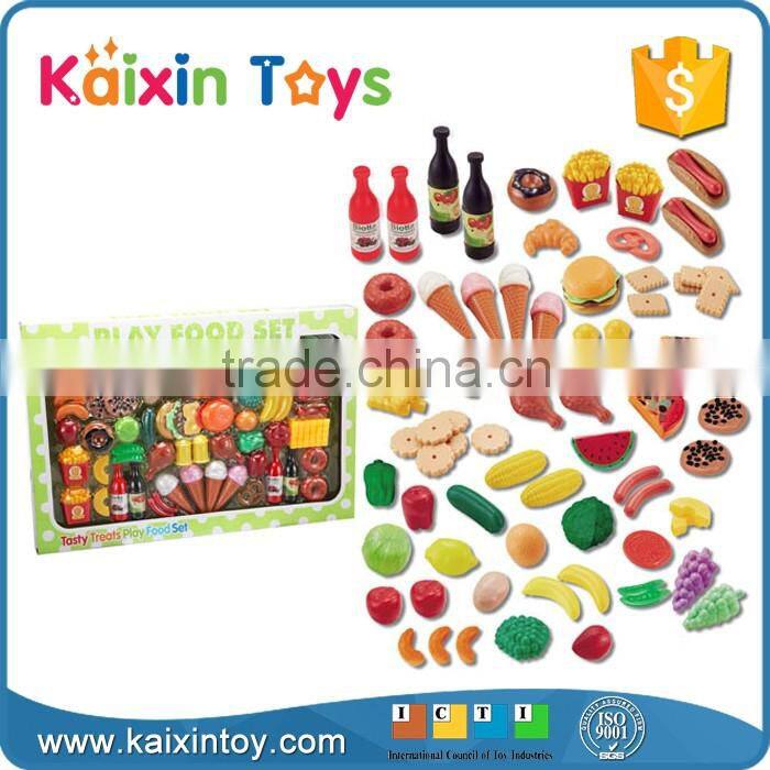 120pcs juegos de comida juguetes para los ninos