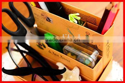 Little Prince Multi Layers Desk Helpful DIY Paper Tidy-Up Case BOX Can BIN ; Sundries Storage Case ; Cosmetics & Pen BOX