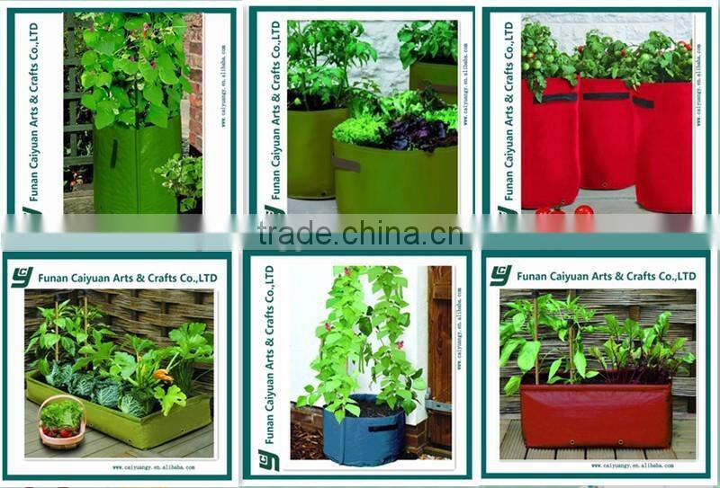 Garden vegetable PE fabric potato grow bag