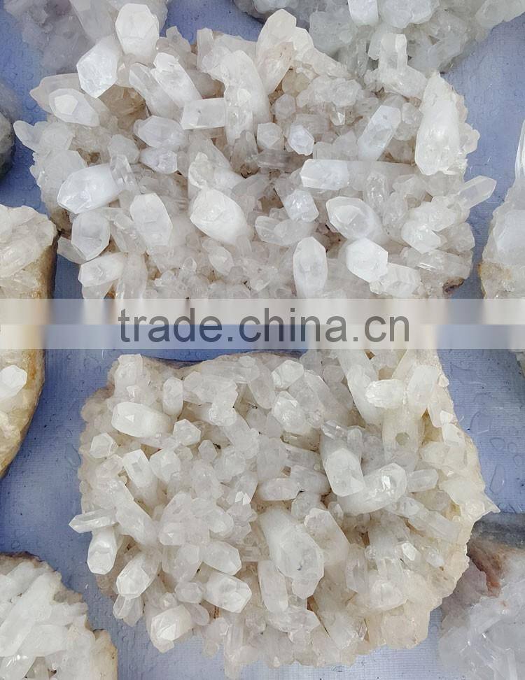 Light Smoky Quartz Cluster Rough Crystal Stones for Home Decor