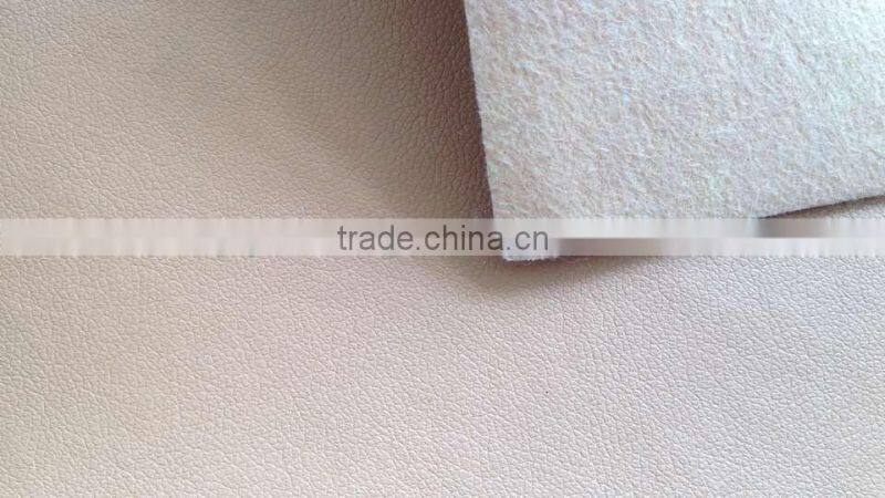shoe lining with non-woven backing,thickness 0.7 mm