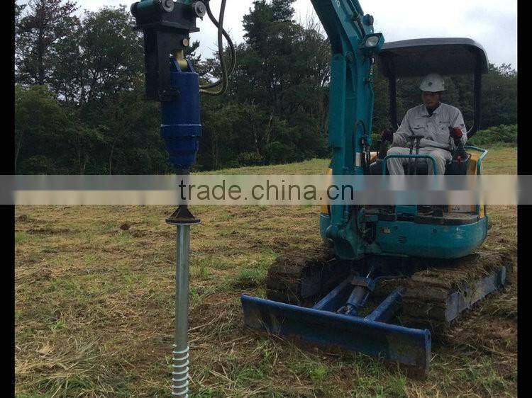 Excavator attachment pile driver for sale Best Selling