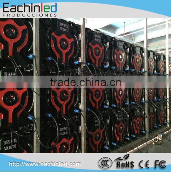 Die-cast small pixel pitch led screens / led video panel p3.91mm