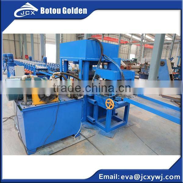 corrugated beam guardrail forming machine