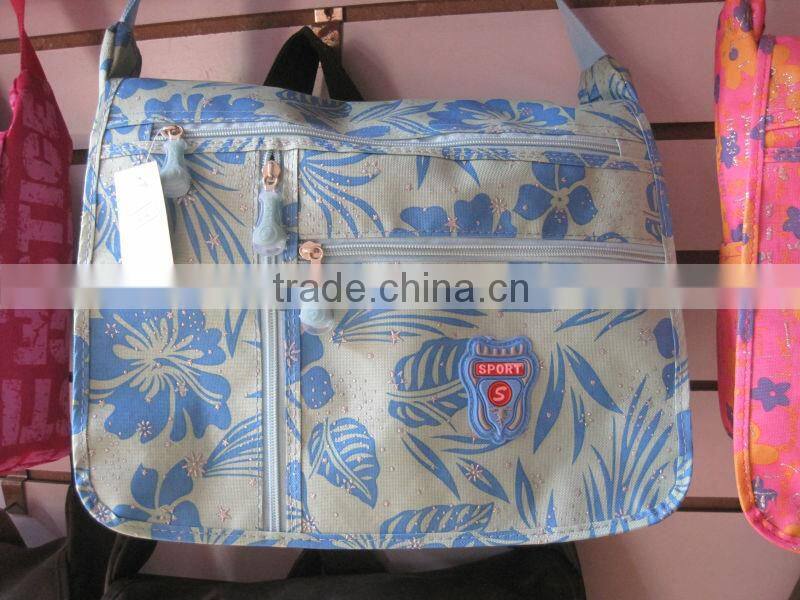 600D flora simple shoulder bag