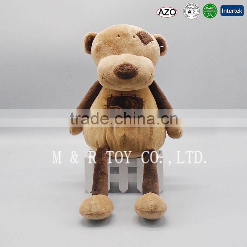 New Product Plush Material Plush Dog Toys with Logo
