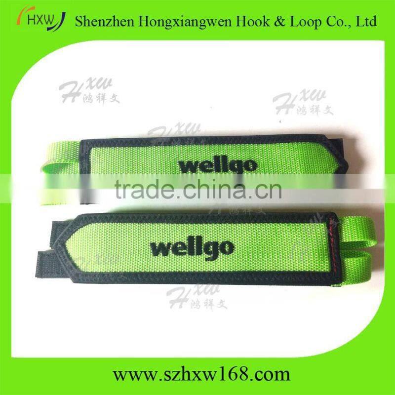 Fixed BMX Bicycle Anti-slip Pedals Cycling Toe Clips Bike Straps