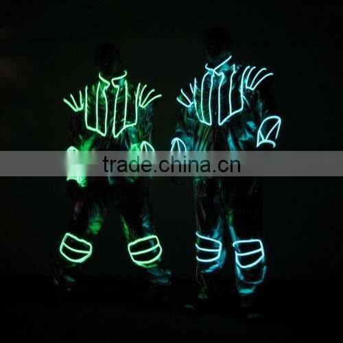 wholesale cheap multi color el cable with inverter/el flashing cable/el wire