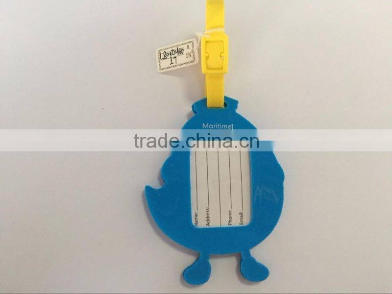 Hot quality durable plastic wholesale logo luggage travel tags