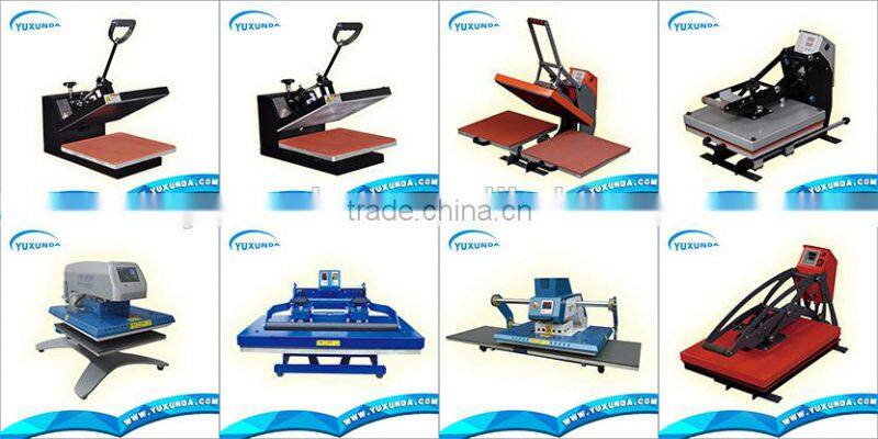 2015 Yuxunda HPT308 manual t shirt printing machine direct textile printer