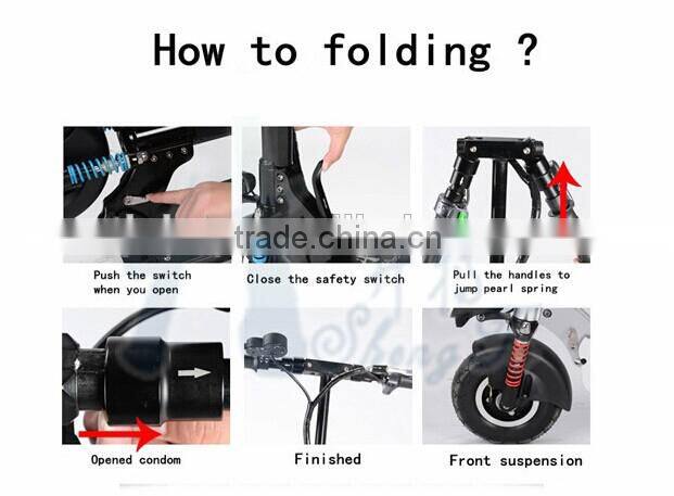 2015 New 350W Lithium Battery Electric Scooter for Sale