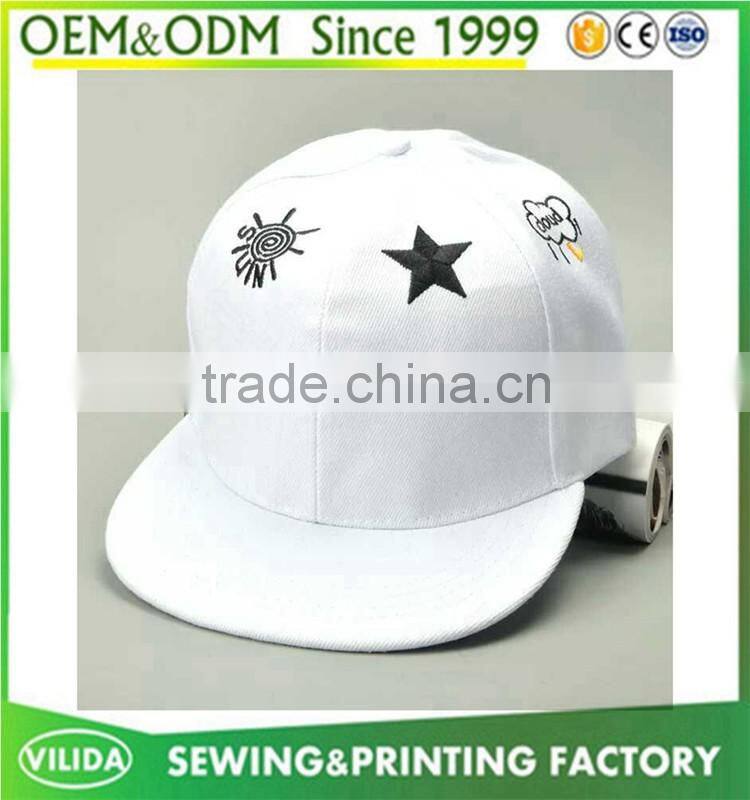 High Quality 100% Cotton Baseball Hat Custom Embroidered Baseball Cap Distressed Hat