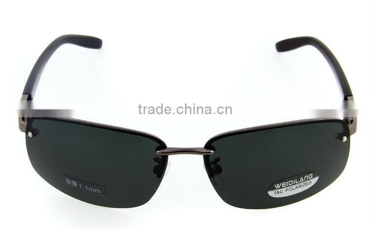 Latest Retro half frame sunglasses polarized stocks
