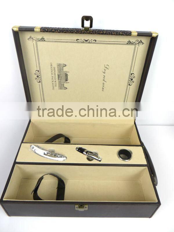 High quality wine box wooden box the latest packaging alibaba China