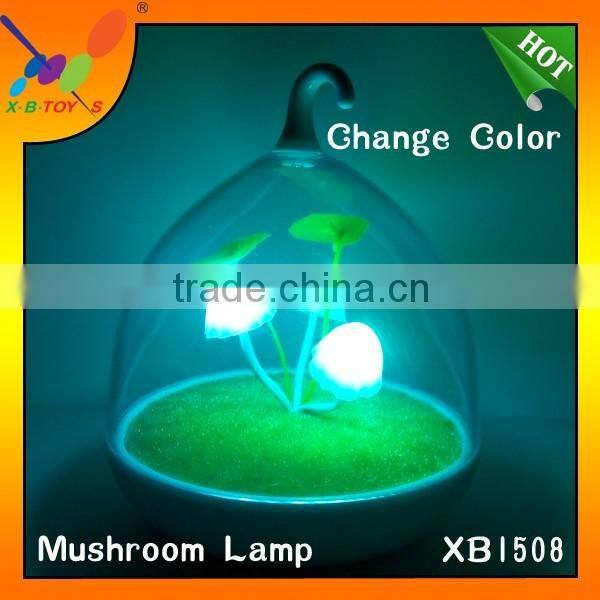 China manufacturer popular design mushroom lamps Promotional gift mini LED touchable change color decorative night light