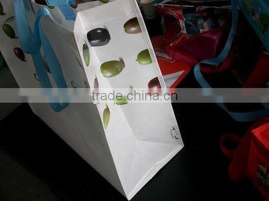 china manufacturer repet custom logo tote bag