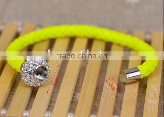 fashion Woven diamond bracelet