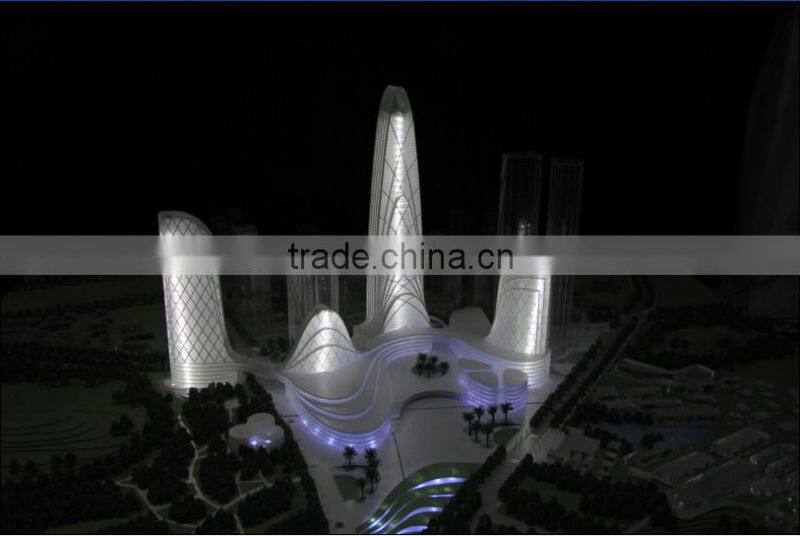 Scale 1/200 Excellent miniature building model maker