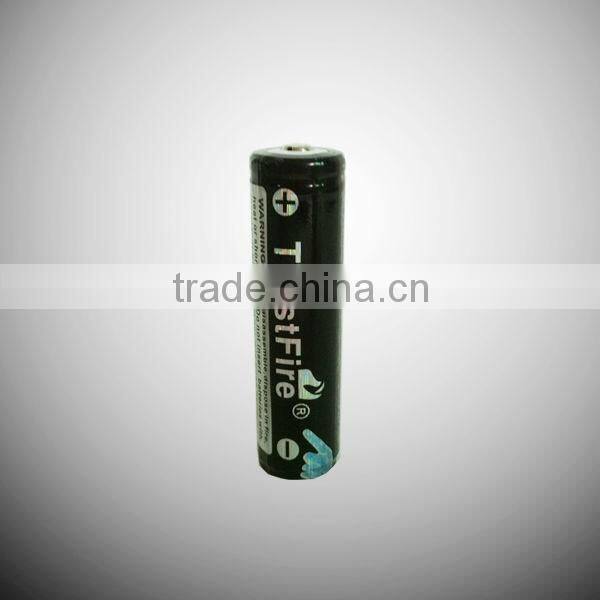 TrustFire 18650 Li-ion Rechargeable Battery 3.7V trustfire 18650 battery 2600mAh, with Protection Board china suppliers