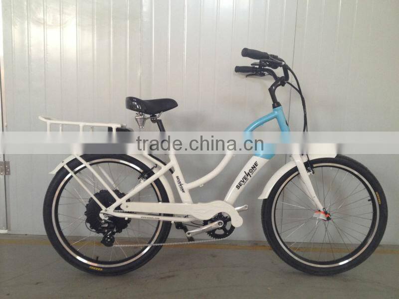 350W or 500W beach style cruiser electric bicycle for USA market