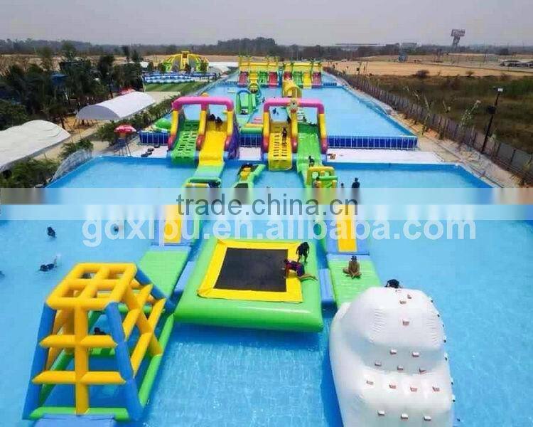 2016 Outdoor Inflatable Floating Water Park For Sale