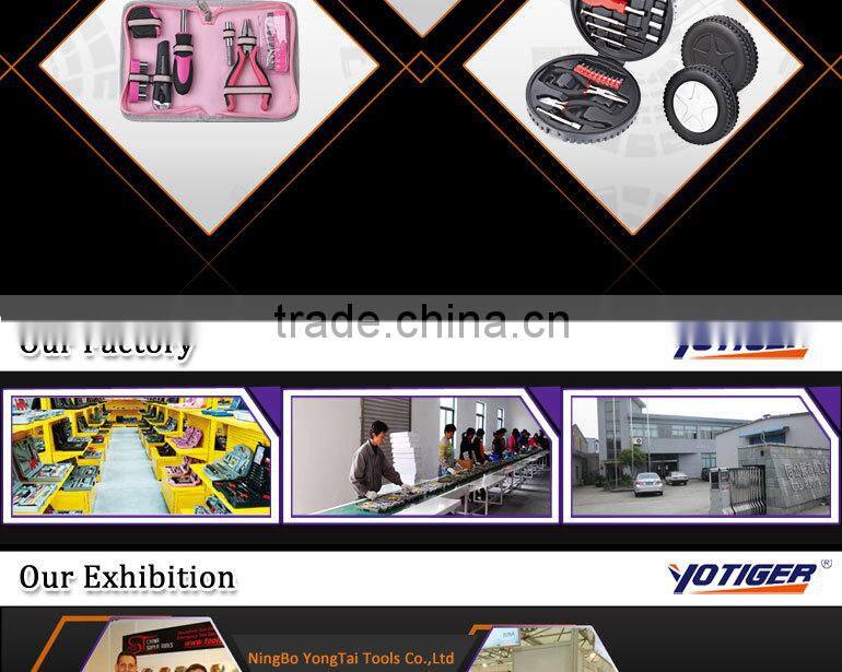 41PCS tool set 95mm extension bar 3-way ratchet handle 1/4'' sockets bits blowing mould case