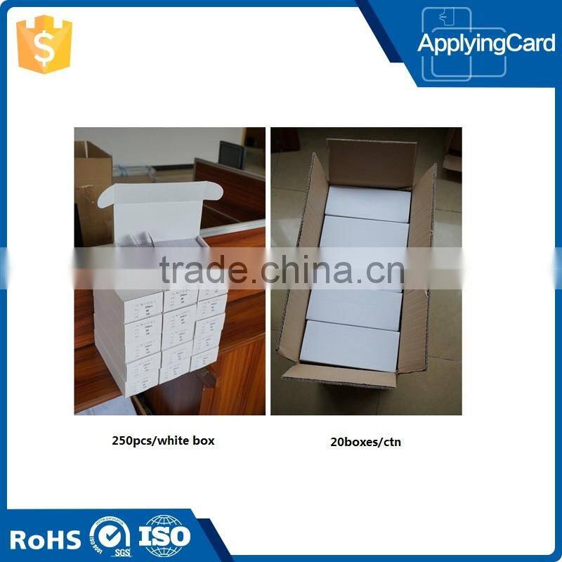 offset printing active Ultralight/ S50/ S70 RFID Card with magnetic stripe