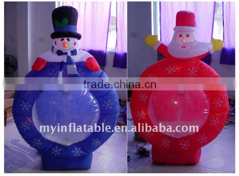 inflatable toys tiger with gift box