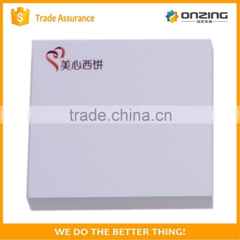 Custom logo printed stationery small pads of paper sticky note
