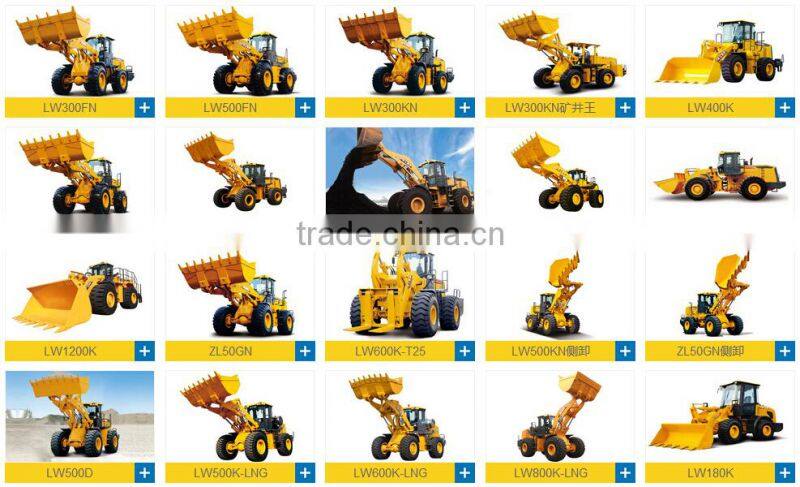 XCMG wheel loader LW600K, Chinese wheel loader 6 ton