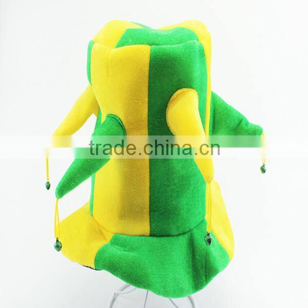 Faux Fur Plush Animal Head Beer Party Fleece Animal Top Hat