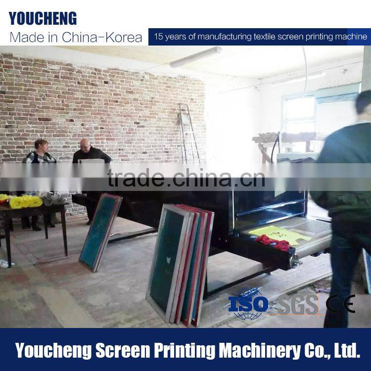 t shirt conveyor belt dryer | textile tunnel dryer | t-shirt tunnel dryer