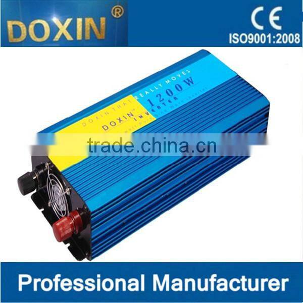 High quality competitive price pure sine wave 1200W power inverter
