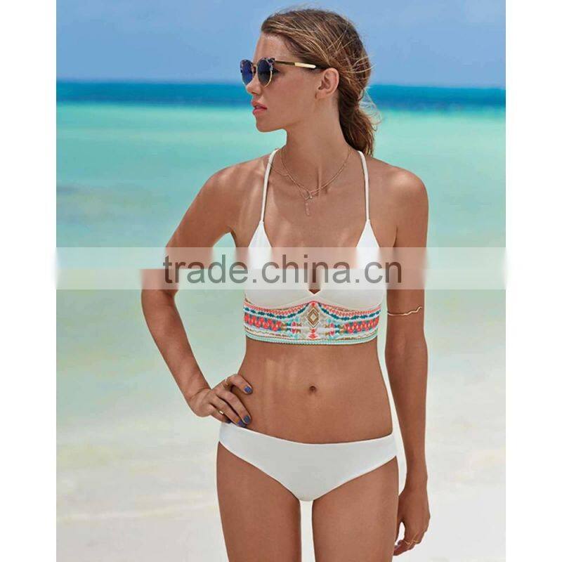 pure color conjoined sexy hot female bathing swimsuit