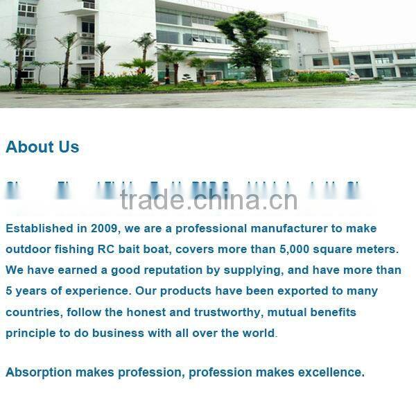 HYZ-80 Top rc bait boat made in China