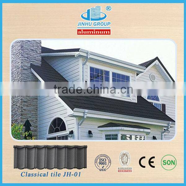 Building material gi coated metal roofing tile /aluzinc coated corrugated roof tile
