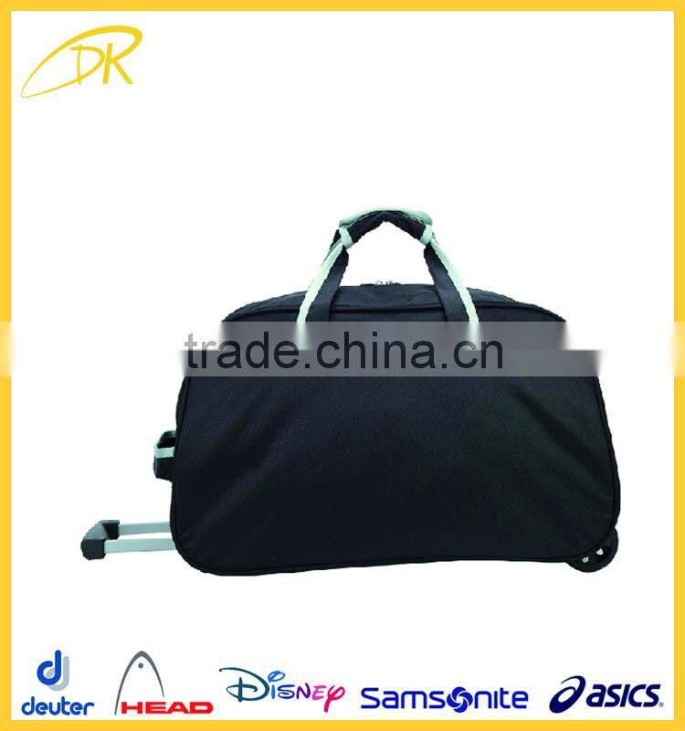 FLA audit cheap travel trolley bag, outdoor travel travel trolley wheel bag