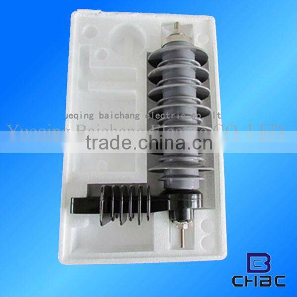 New design of high voltage low voltage arrester 21KV 10KA lightning arrester rod