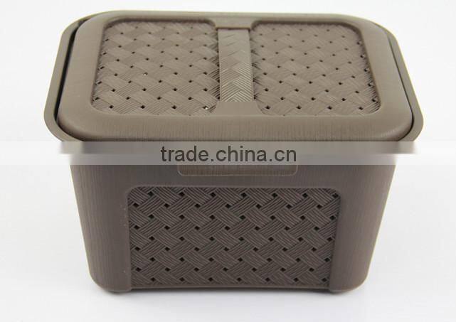 Eco-friendly storage box decorative stackable storage box
