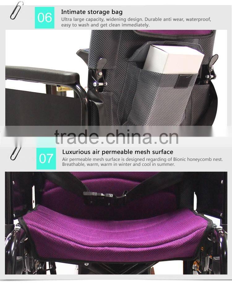 TOPMEDI Best Selling Cheap Price Foldable Electric Wheelchair for Elderly and Disabled People