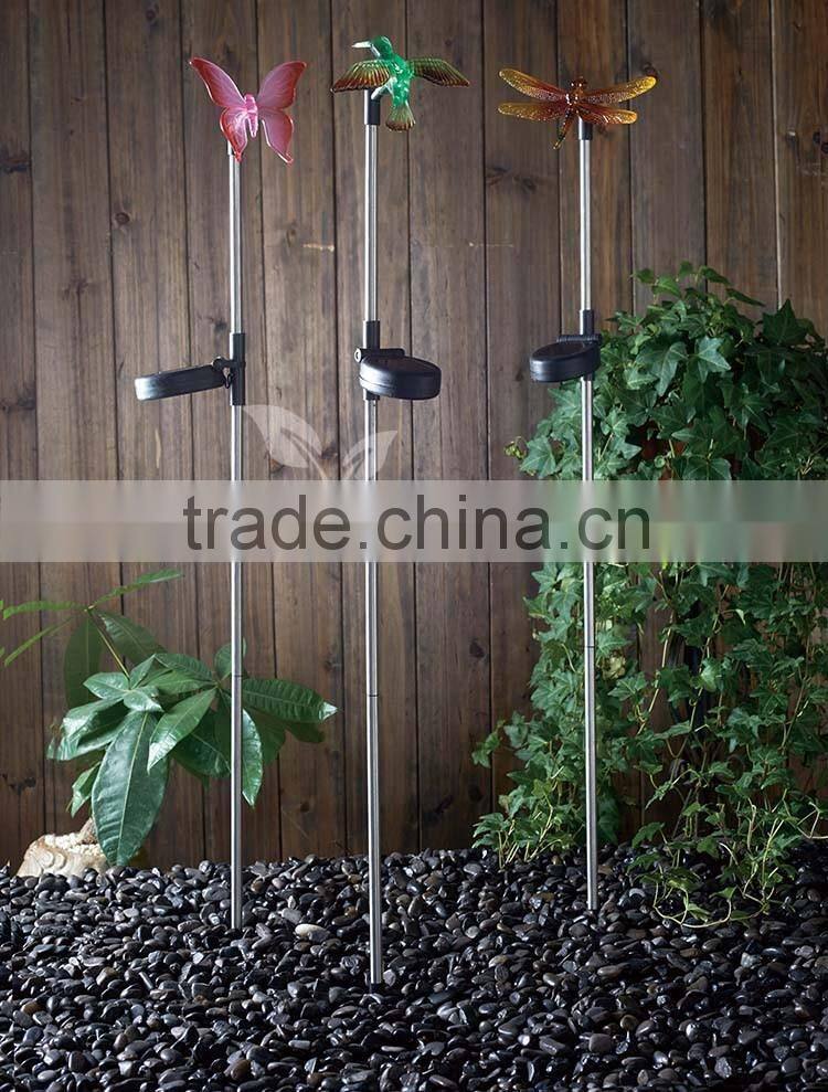 decorative light stake light, Hummingbird shape party light, Color Changing LED light for holidays