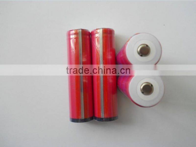 protection Sanyo 18650 UR18650FM 2600mAh 3.7V battery button top protected