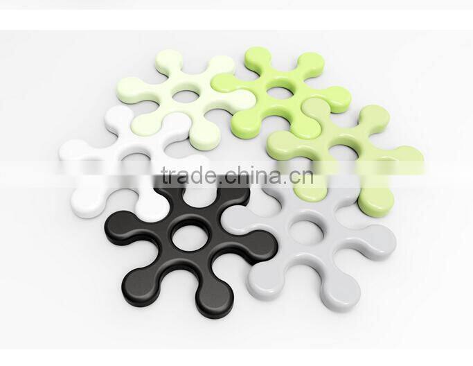 New Design Colorful Heat Resistant silicone placemat and silicone coasters