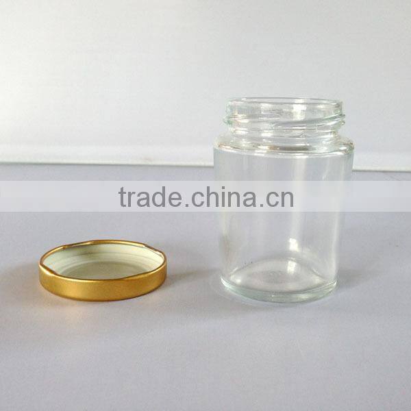 2014 New design wholesale glass jam jars