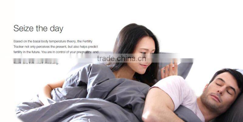 Bluetooth Fertility Tracker with high accuracy basal thermometer