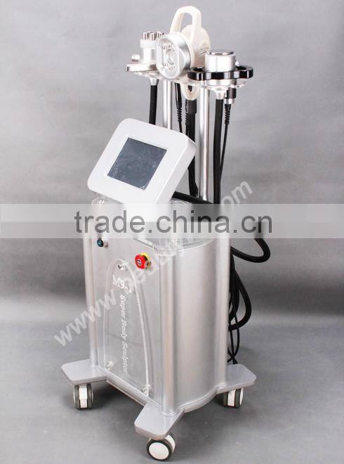 High quality newmeir rf vacuum beauty salon equipment with 50khz cavitation bio light