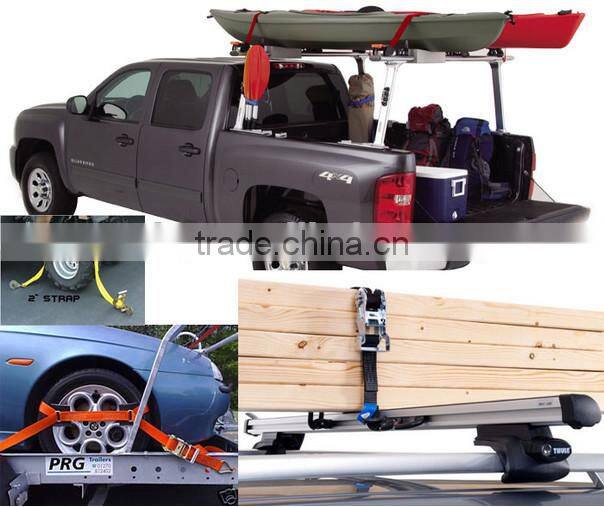 heavy duty ratchet strap belt/tie down belt