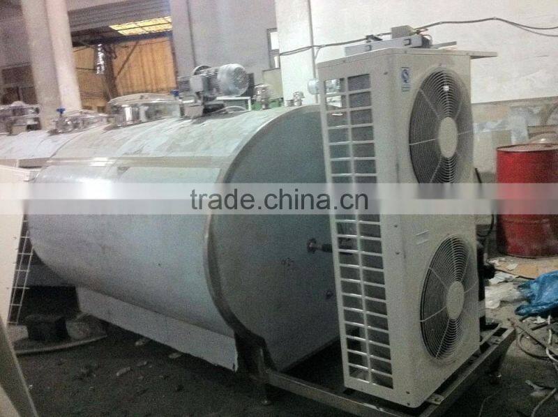 best price Stainless Steel Milk cooling tank cooler used WITH CIP for sale