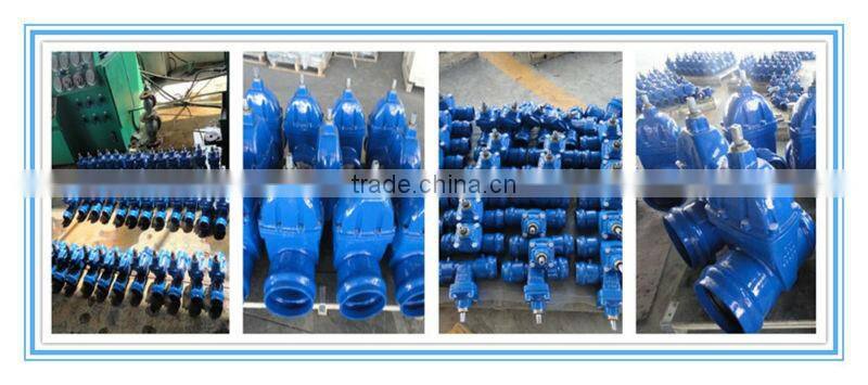 6 inch cast iron resilient seated different type of gate valve
